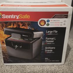 “SentrySafe Fireproof & Waterproof File Safe – New in Box – $60 OBO”