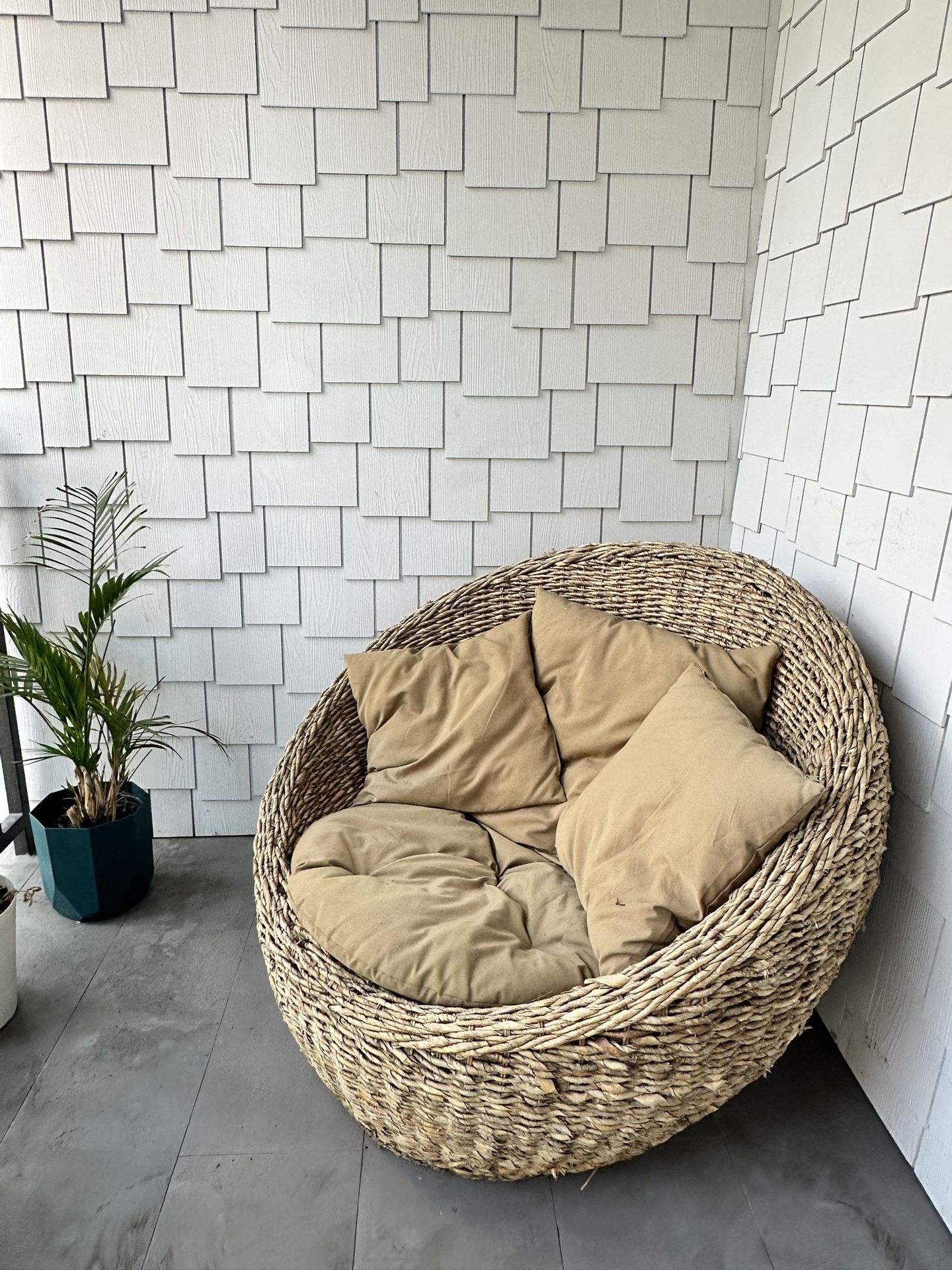 Papasan outdoor Chair