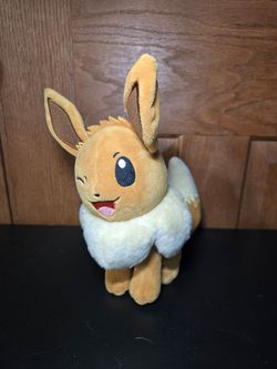 Winking Eevee Stuffed Animal