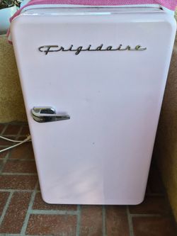 Frigidaire Pink mini fridge
