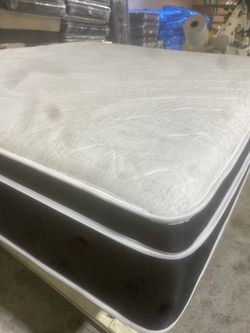 King pillowtop set new in plastic free delivery in Atlanta