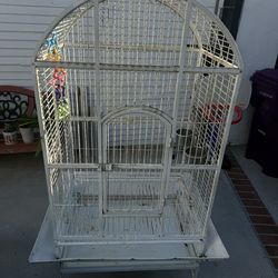 White Bird Cage