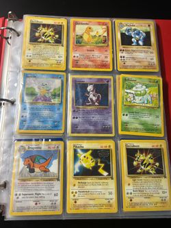 Vintage pokemon binder