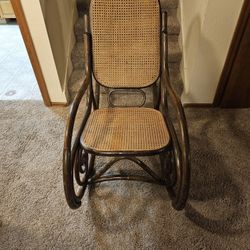 Antique Bentwood Rocker Chair