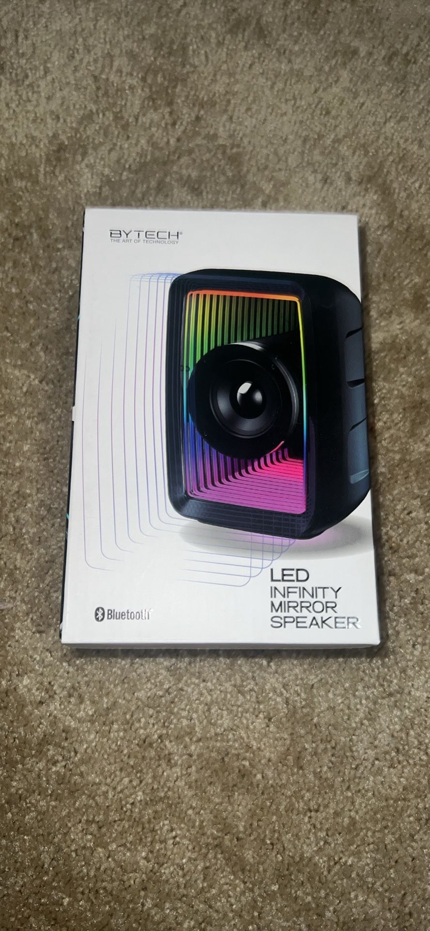 bluetooth LED infinity mirror speaker