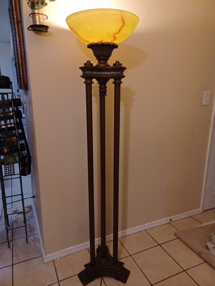 3 Pole Torchiere Lamp