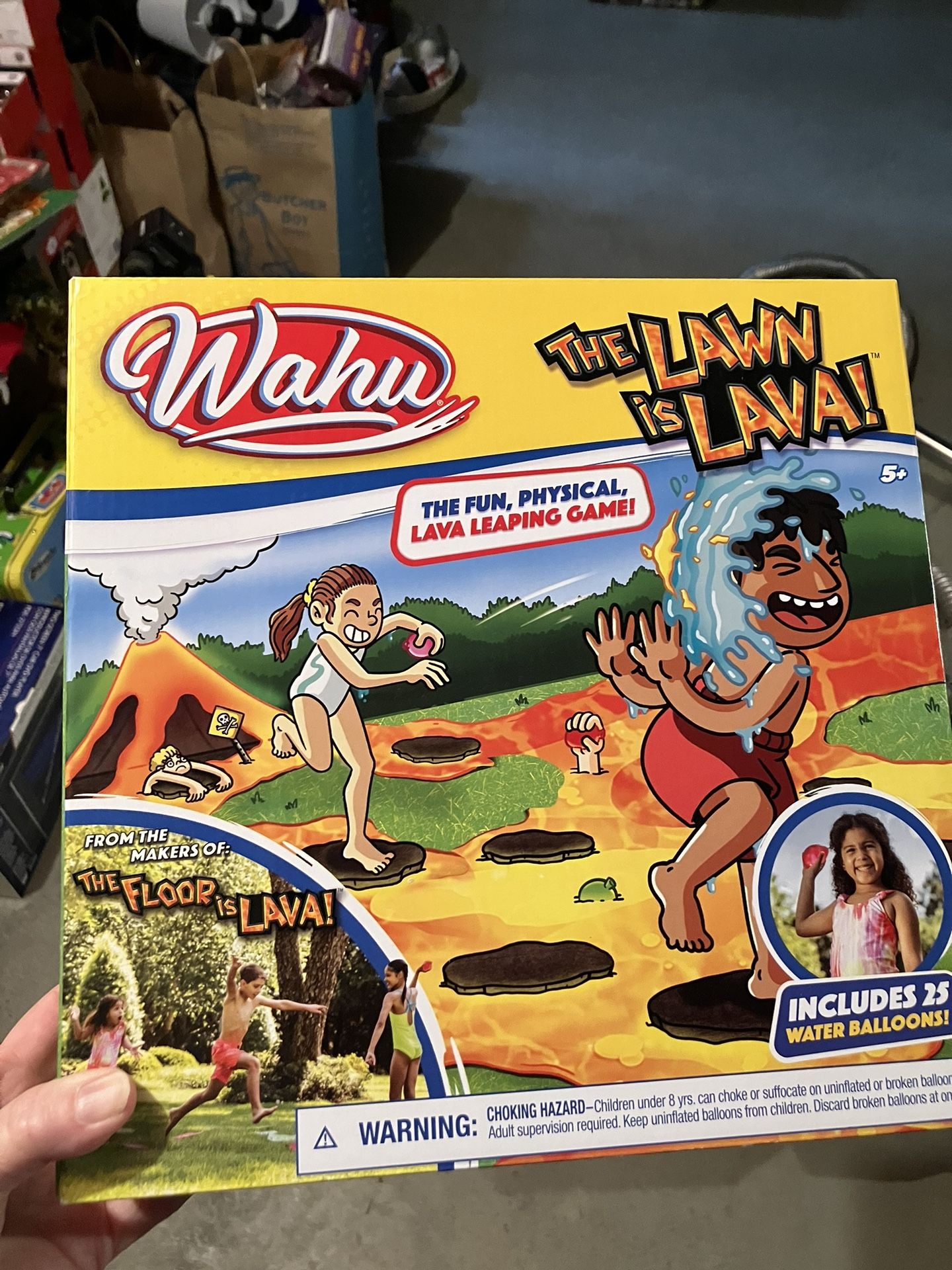 Wahu The Lawn Is Lava Game New