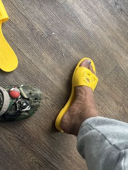 Yellow Rubber Dolce&Gabbana Slides