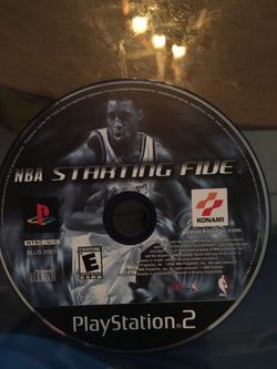 Sony ps2 nba starting lineup