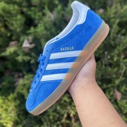 Adidas gazelle indoor blue gum 