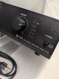 TOA A-712 700 Series Amplifier