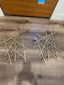 Abstract Metal Wall Art Sculpture Set