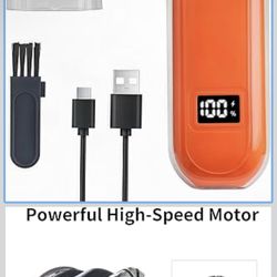 Electric Nose Hair Trimmer for Women Men, Rechargeable Mini Travel Trimmer for Nose and Ear Hair Clippers Portable Trimming with LED Display 