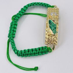 San Judas pulsera ajustable/Saint Jude adjustable bracelet