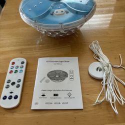 Pool Fountain With Remote 