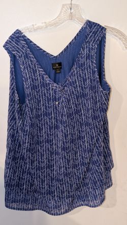 Worthington Women's Sleeveless Blouse Size Large