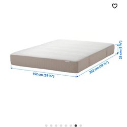 FREE queen Size Mattress (IKEA haugesund) - Pickup  4/30