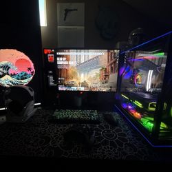 Dual Monitor Gaming PC Setup