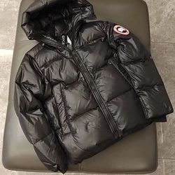 New Canada Goose Crofton Puffer Jacket Men’s XL Black – With Tags Winter Down Coat