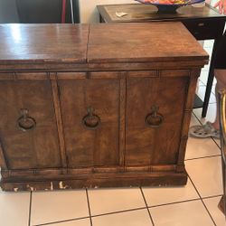 Hollywood Regency entryway table 1960