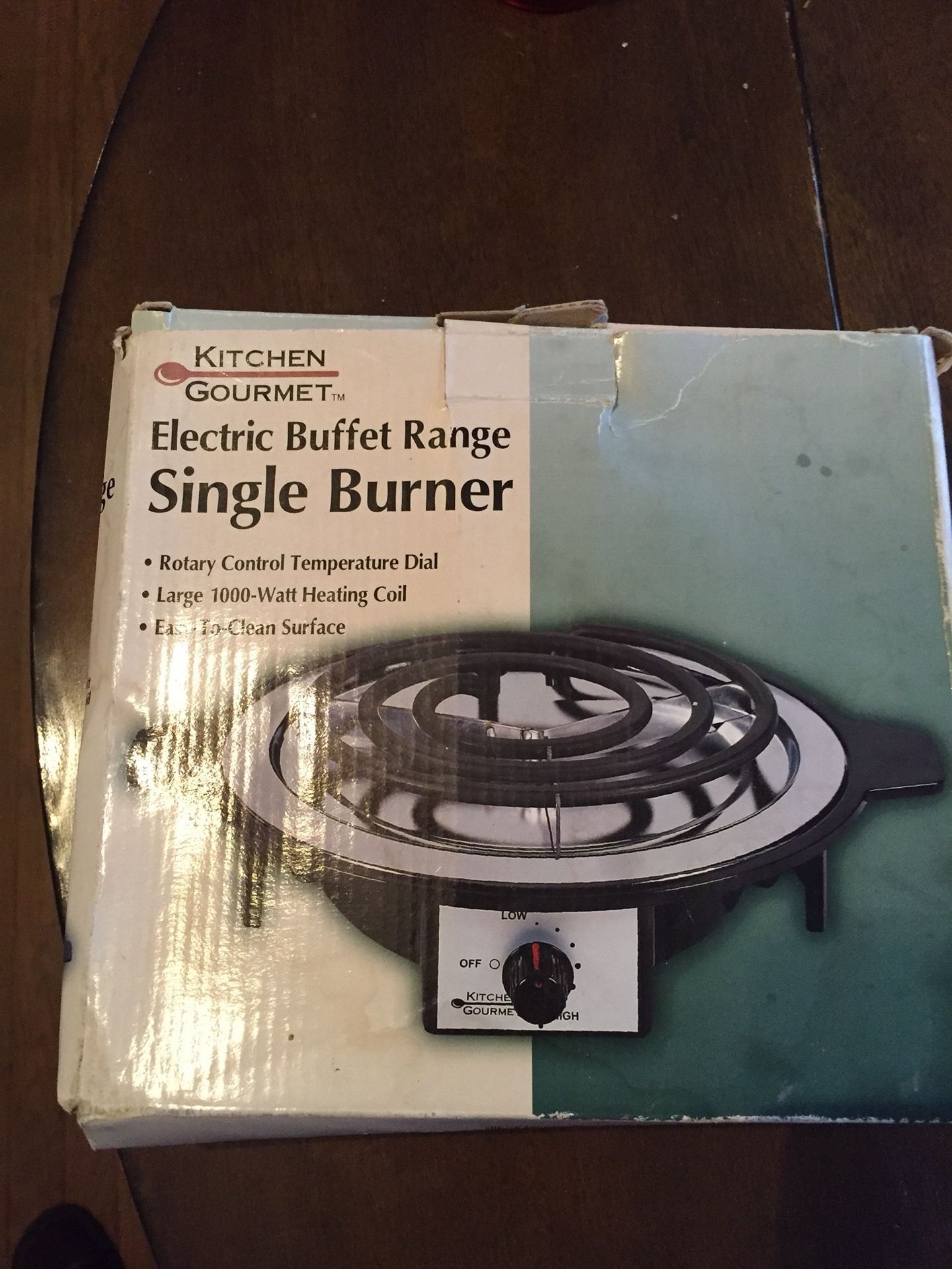 “Single Electric Stove Bruner”