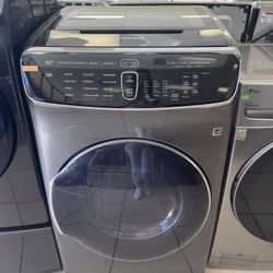 SAMSUNG FRONT LOAD DRYER GRAY