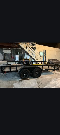 14 FT. HEAVY DUTY UTILITY TRAILER