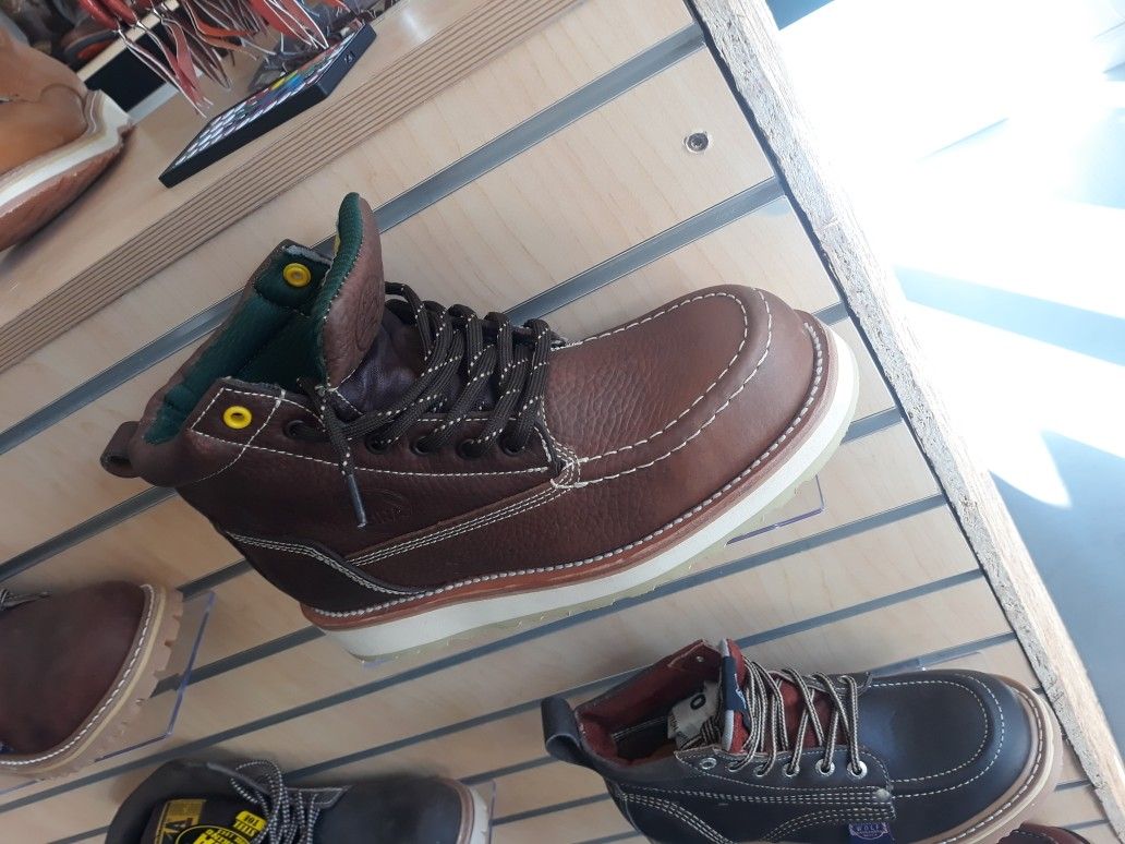 Botas de Piel De México Cómodas Para Trabajar