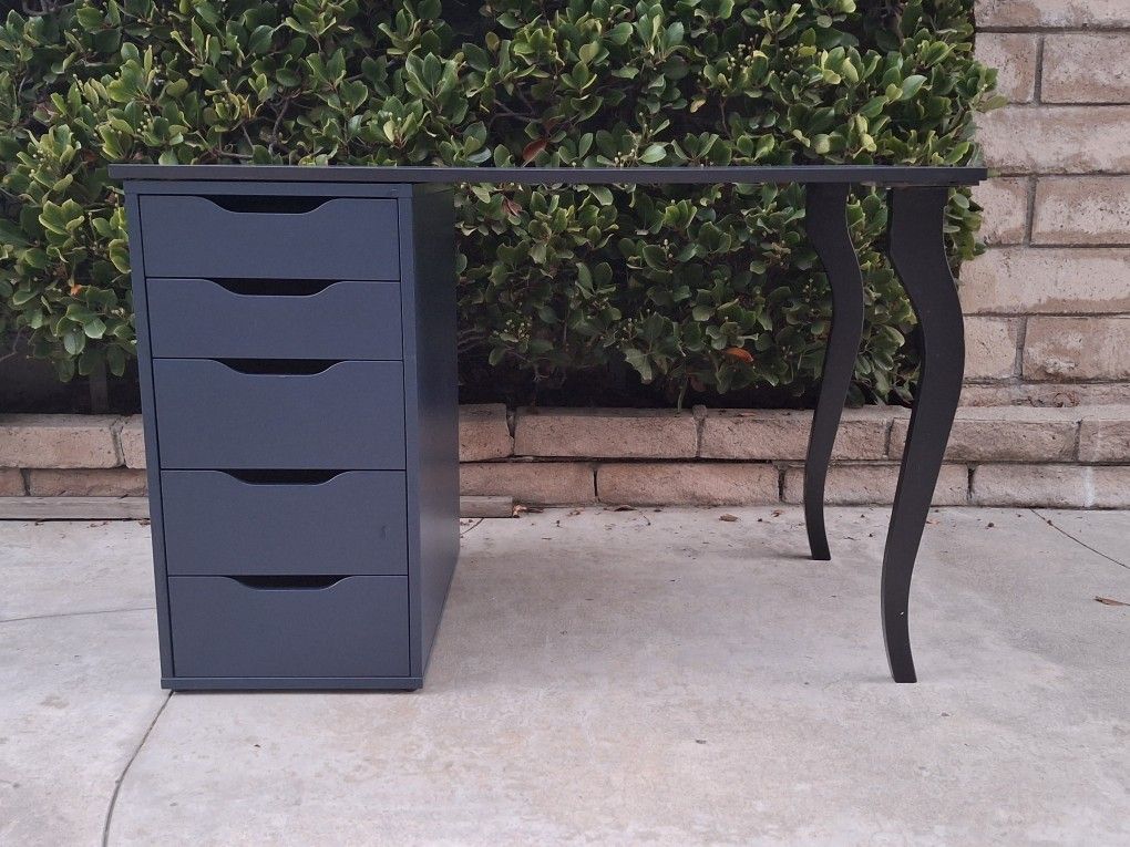 Ikea Alex Drawer 5 Drawers Desk Table Vanity