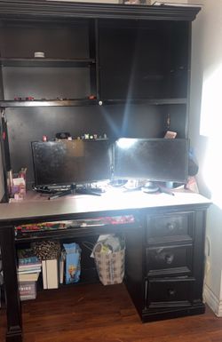 Desk with shelve $10 OBO