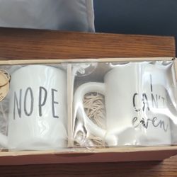Coffee Talk 2 Mug Set