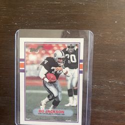 Football Card-Bo Jackson 