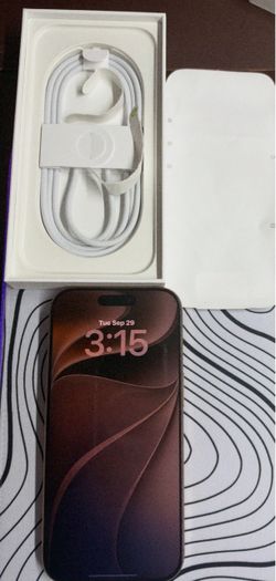 iPhone 16 Pro - 256 unlocked Mint condition