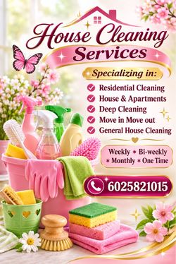 •CLEAN-‘HOUSES”~LIMPIEZA €DE*CASAS•