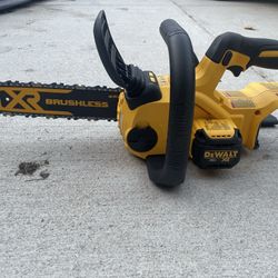 Dewalt 12” Chainsaw “tool Only” No Battery Retail $200