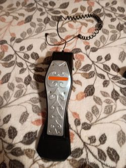 Electronic Drum Kick Pedal with Coiled Cable