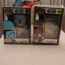 Funko Star Wars Enamel Pin SET Boba Fett (Droids) NYCC 2022 Rare