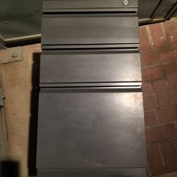 3 Drawer Metal Pedestal File Cabinet.