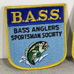 Bass Anglers Sportsman Society Patch Vintage