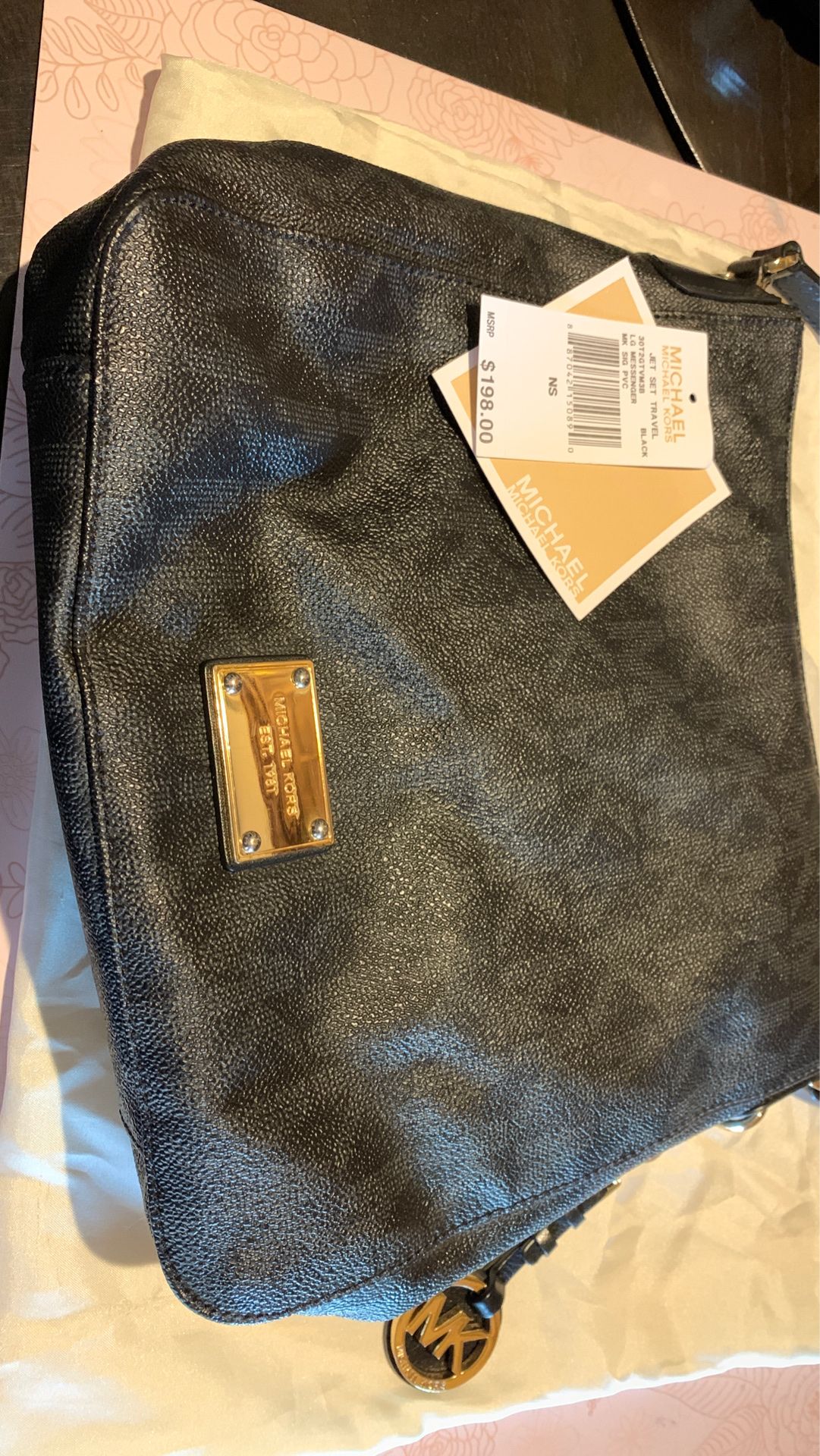 Michael Kors Black Messenger