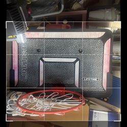 44” lifetime Basketball hoop