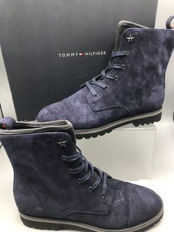 Tommy Hilfiger Blue Leather suede Women’s many sizes available