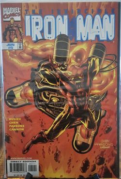 Various Iron Man Comic Books
