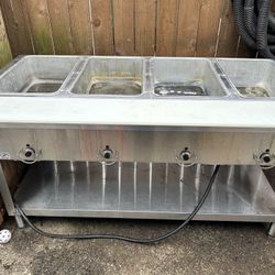 Restaurant Food Warmer Table 