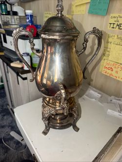 Reed And Barton Silver plate Coffee Urn | Sheffield Collection