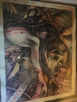 Artwork by Mozambican