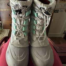Snow And Rain Boots In Perfect Condition  Size  1