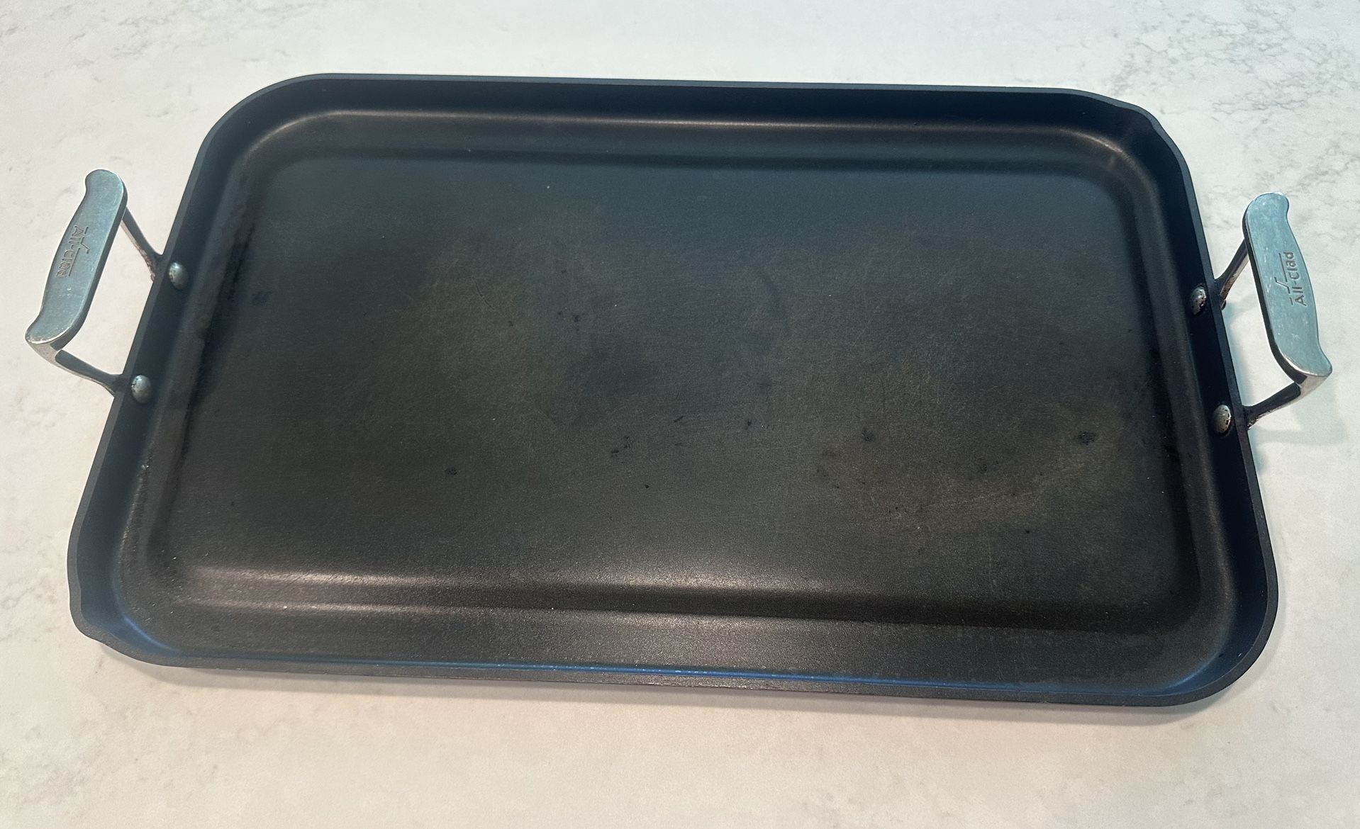 All-Clad HA1 Hard Anodized Double Burner Griddle 13” X 20”
