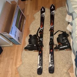 NOMAD SMOKE TI 171 CM Ski Pair With Bindings And Size 9 1/2 Mens Ski Boots TECNICA MACH 1