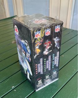 Brand new NFL Greatest Ever Series Box Set, Vol 1-3, VHS tapes